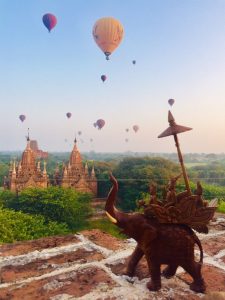 Vychod slnka Bagan